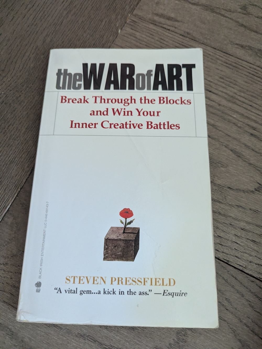 the WAR of ART by Steven Pressfield